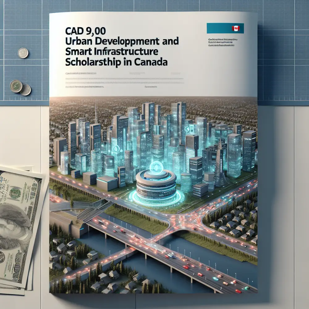 CAD 9,000 Urban Development and Smart Infrastructure Scholarship in Canada, 2025