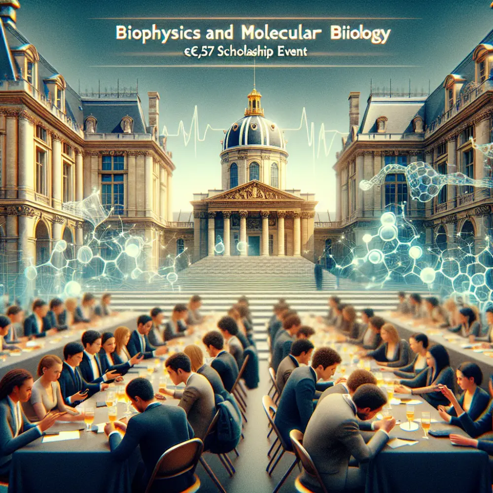 €7,500 Biophysics and Molecular Biology Scholarship in France, 2025