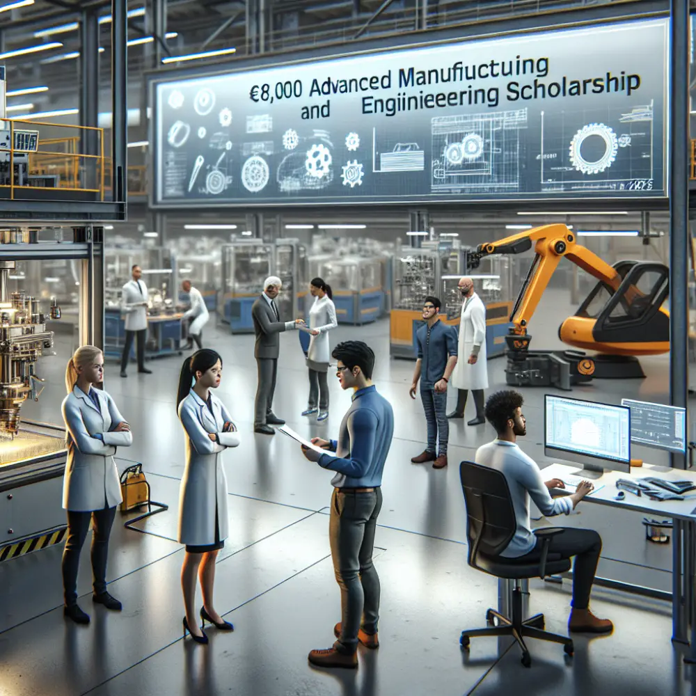 €8,000 Advanced Manufacturing and Engineering Scholarship in Germany, 2025