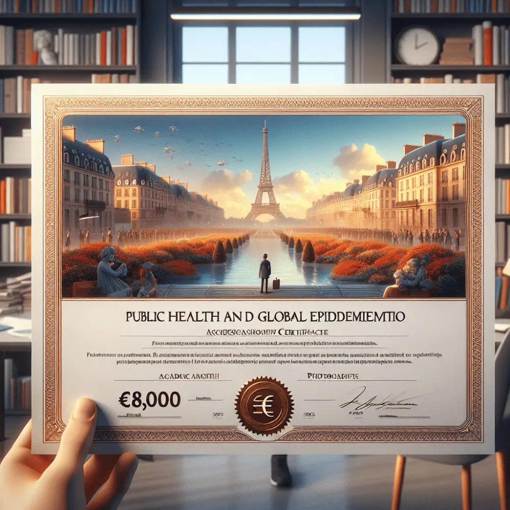 €8,000 Public Health and Global Epidemiology Scholarship in France, 2025