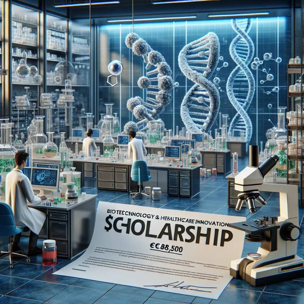 €8,500 Biotechnology and Healthcare Innovation Scholarship in France, 2025