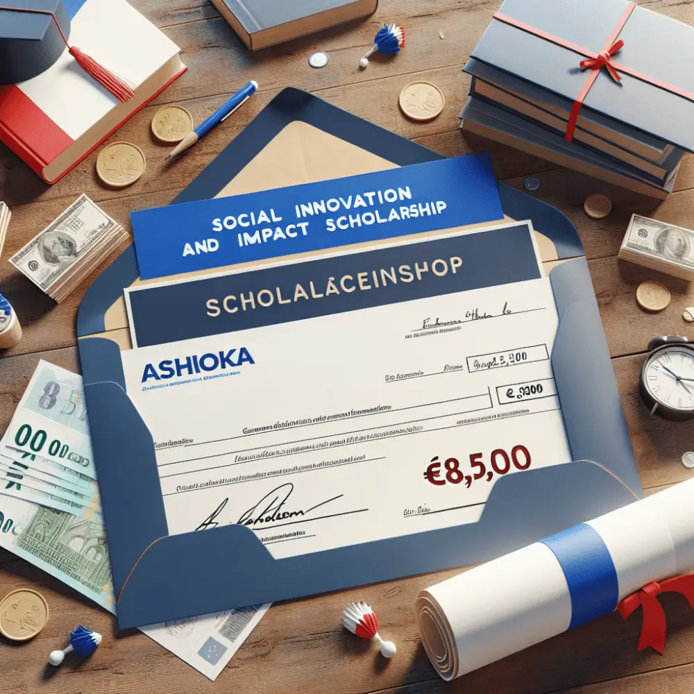 €8,500 Social Innovation and Impact Scholarship by Ashoka, France, 2025