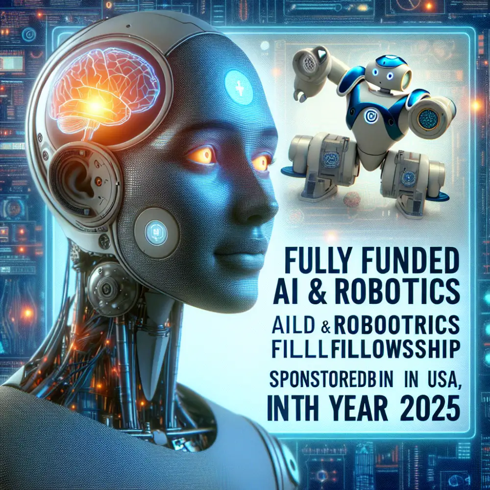 Fully Funded AI and Robotics Fellowship by Google DeepMind, USA, 2025