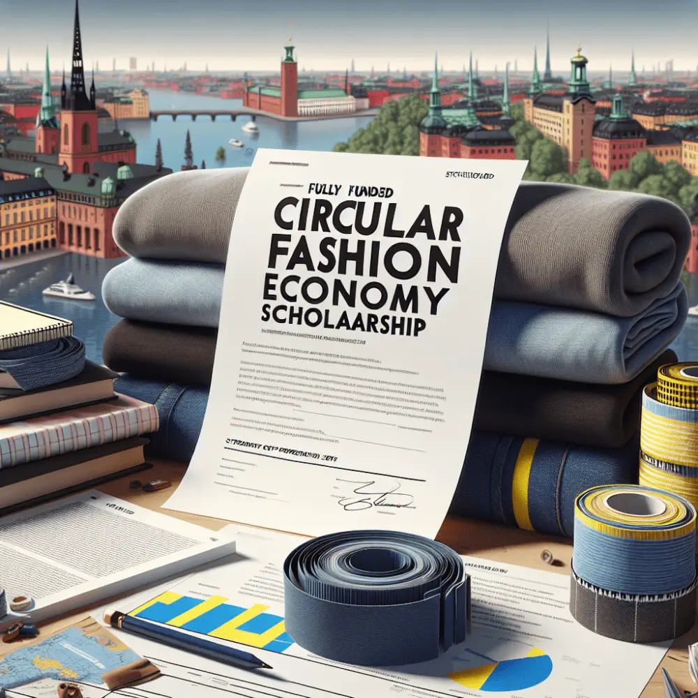 Fully Funded Circular Fashion Economy Scholarship in Sweden, 2025