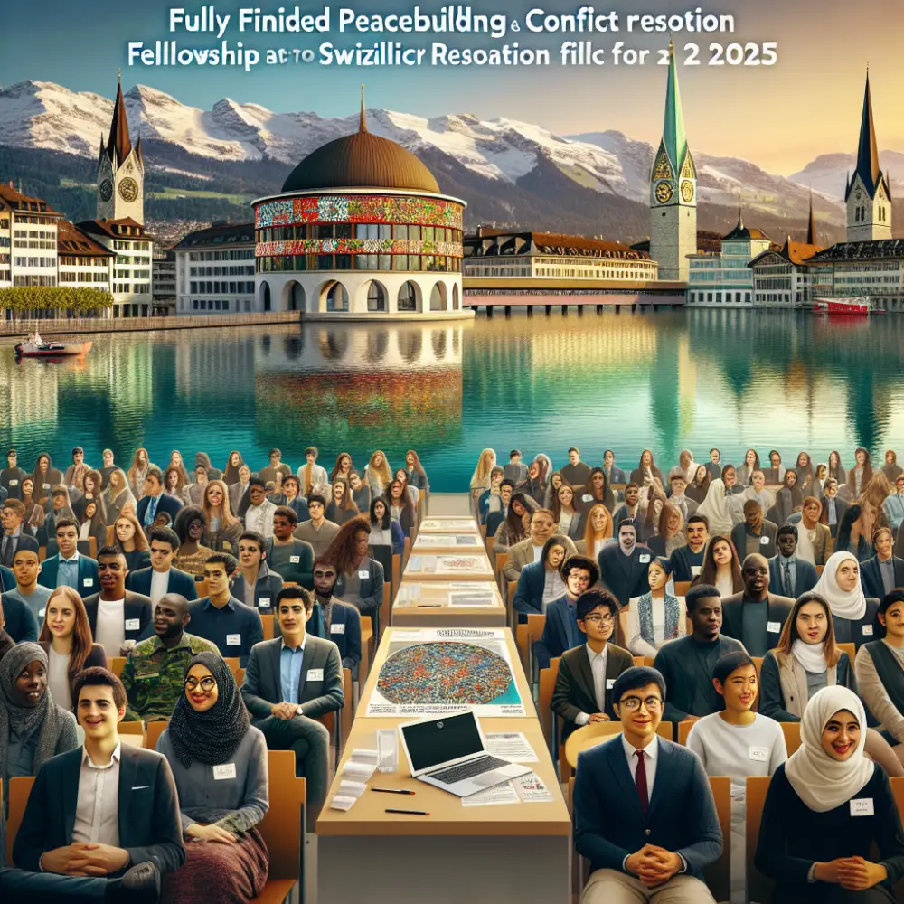 Fully Funded Peacebuilding and Conflict Resolution Fellowship in Switzerland, 2025