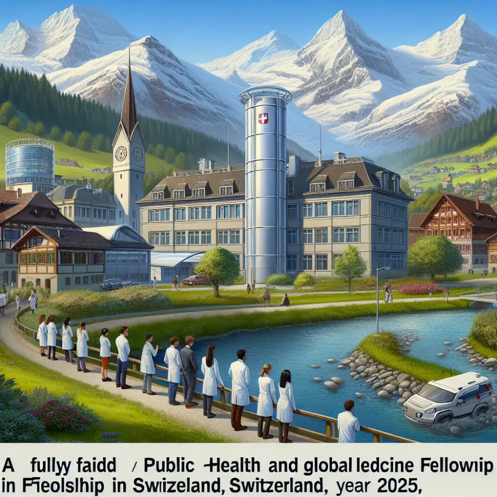 Fully Funded Public Health and Global Medicine Fellowship in Switzerland, 2025