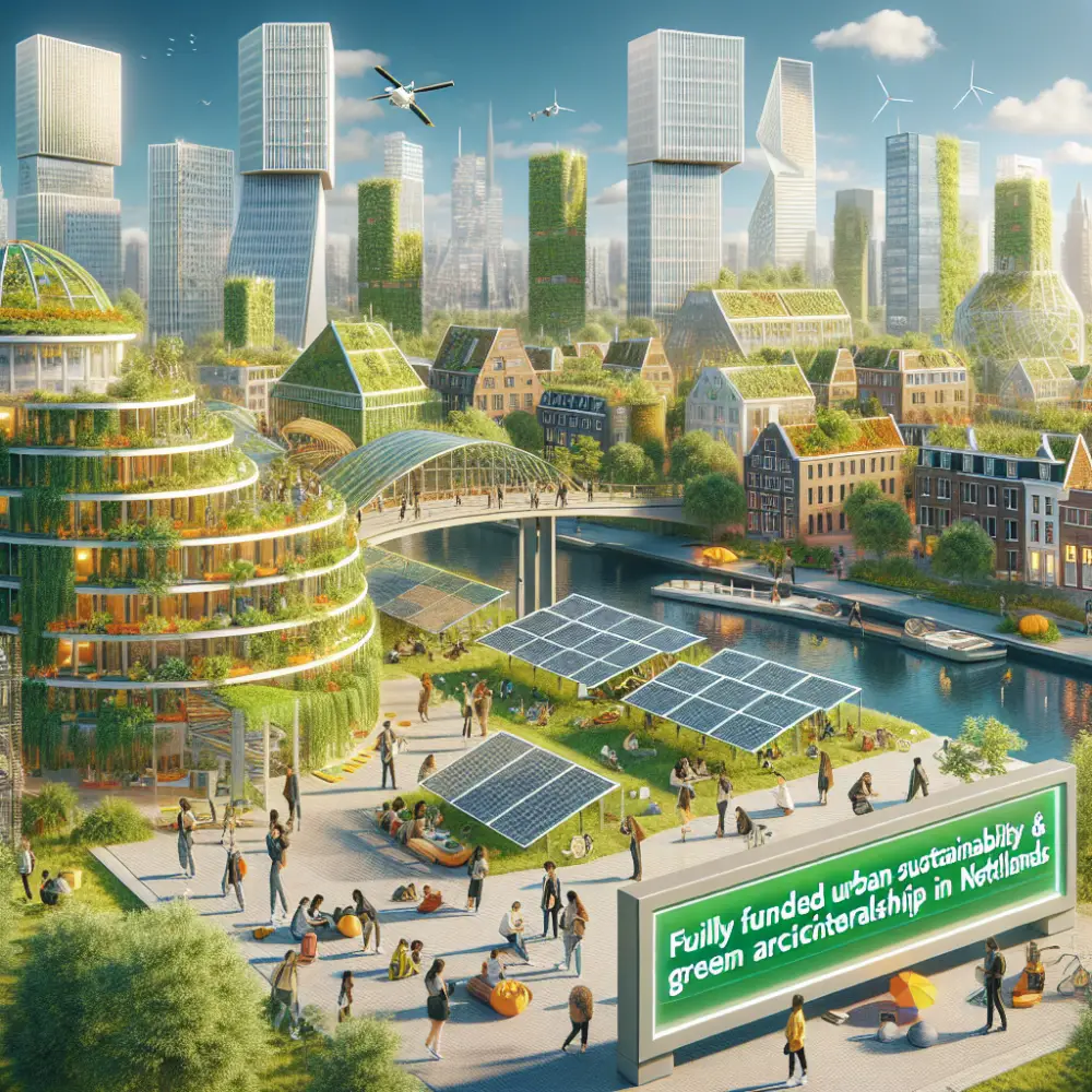 Fully Funded Urban Sustainability and Green Architecture Scholarship in Netherlands, 2025