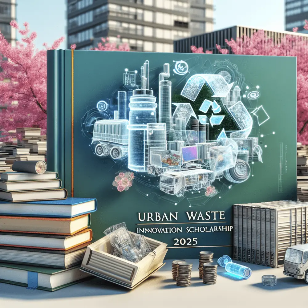 ¥1,200,000 Urban Waste Recycling Innovation Scholarship in Japan, 2025