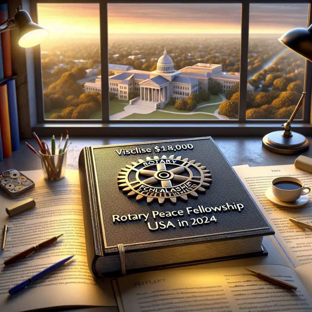 $18,000 Rotary Peace Fellowship for Masters Studies USA 2024