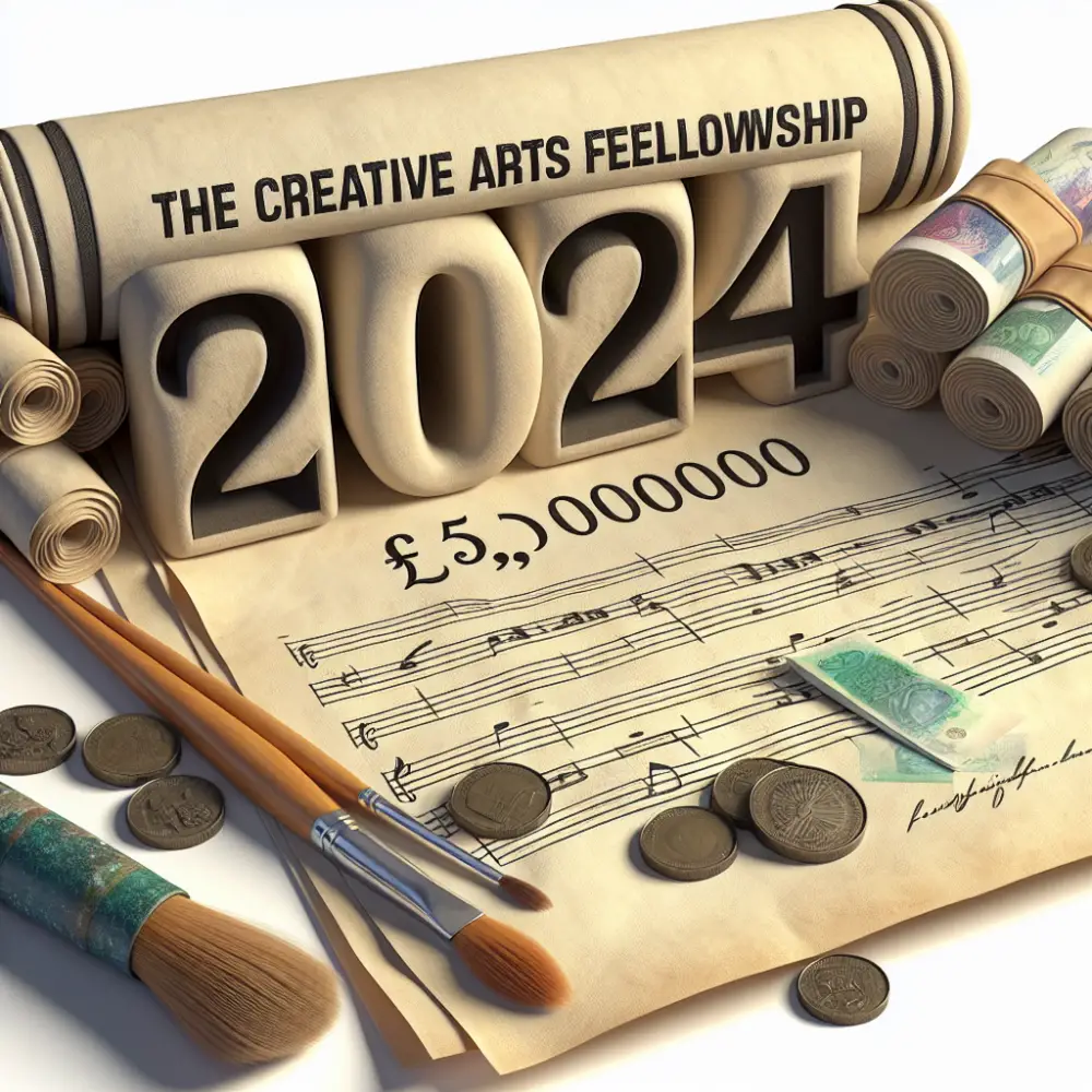 £5,000 Creative Arts Fellowship UK 2024