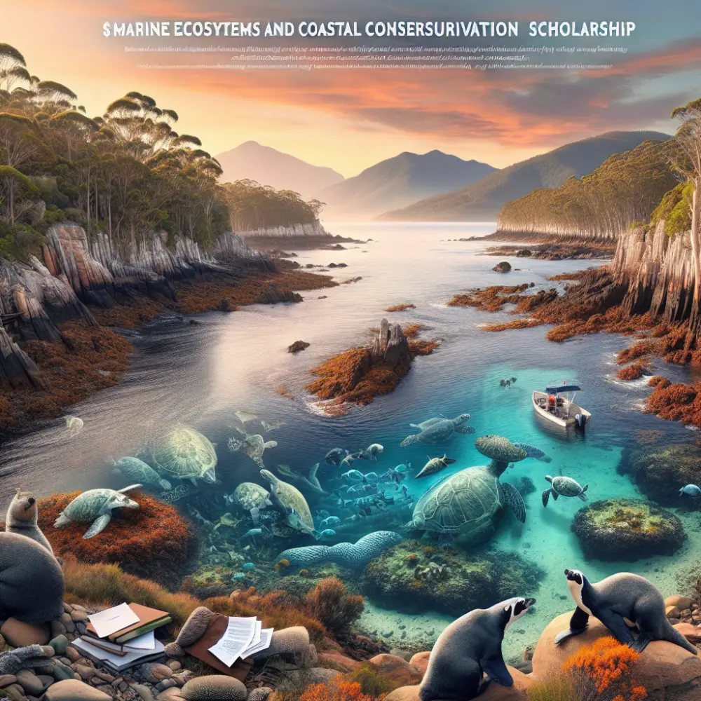 A$8,500 Marine Ecosystems and Coastal Conservation Scholarship at University of Tasmania, Australia, 2025