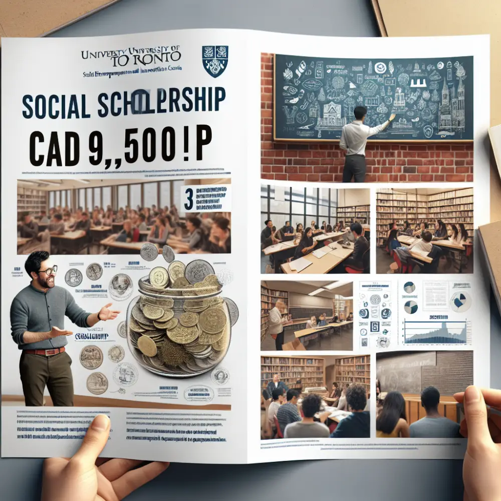 CAD 9,500 Social Entrepreneurship and Innovation Scholarship at University of Toronto, Canada, 2025