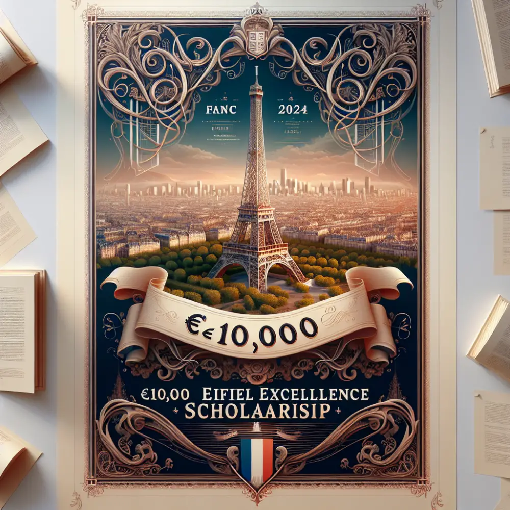 €10,000 Eiffel Excellence Scholarship France 2024