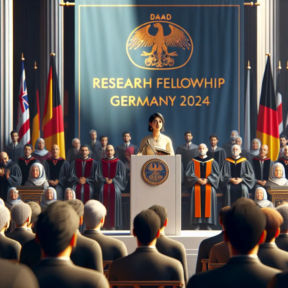 €18,000 DAAD Research Fellowship Germany 2024