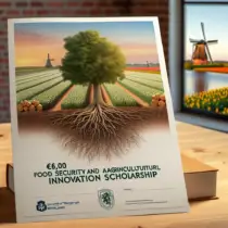 €6,000 Food Security and Agricultural Innovation Scholarship at University of Wageningen, Netherlands, 2025