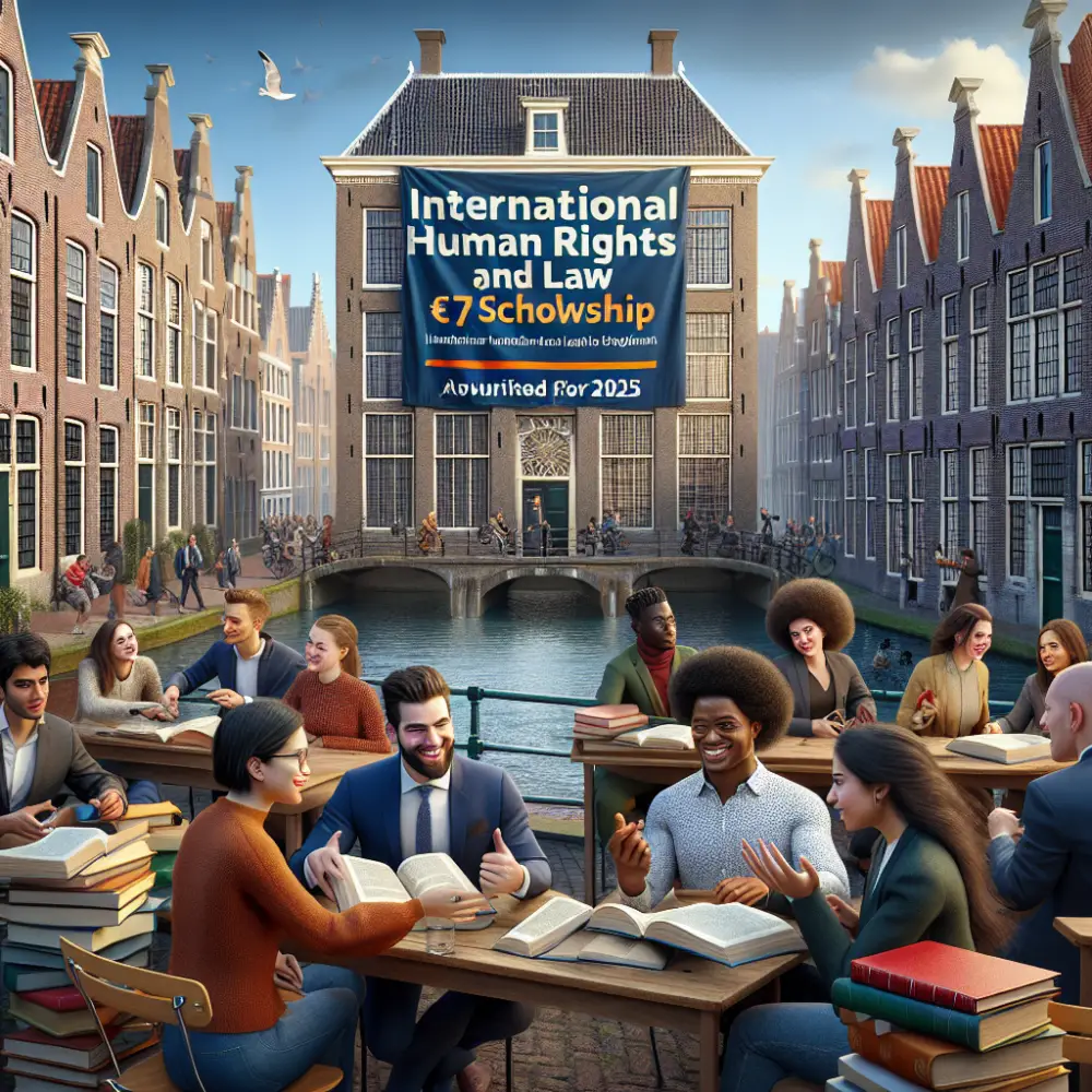 €7,000 International Human Rights and Law Scholarship in Netherlands, 2025