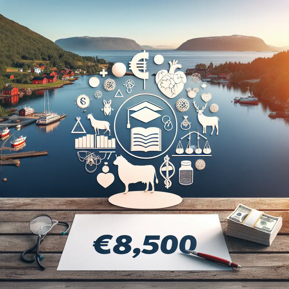 €8,500 Veterinary Science Scholarship Norway 2024