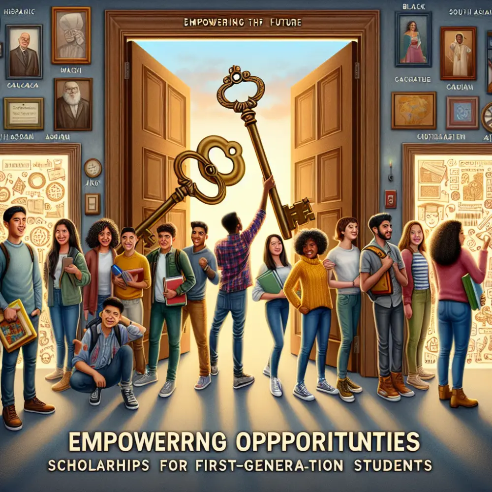 Empowering the Future Unlocking Opportunities with Scholarships for First-Generation Students