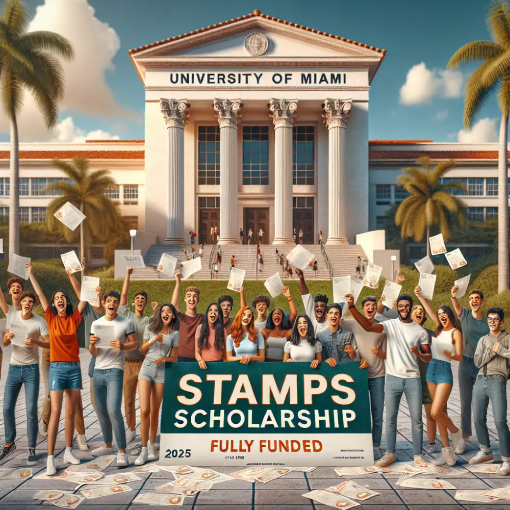 Fully Funded Stamps Scholarship at University of Miami, USA, 2025