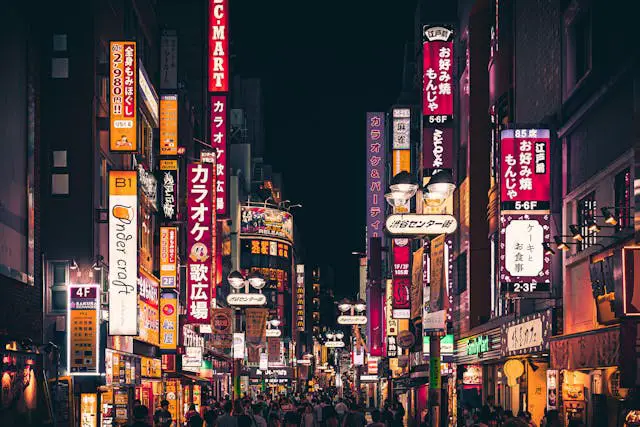 people walking on the street