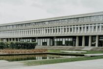 simon fraser university campus in burnaby canada