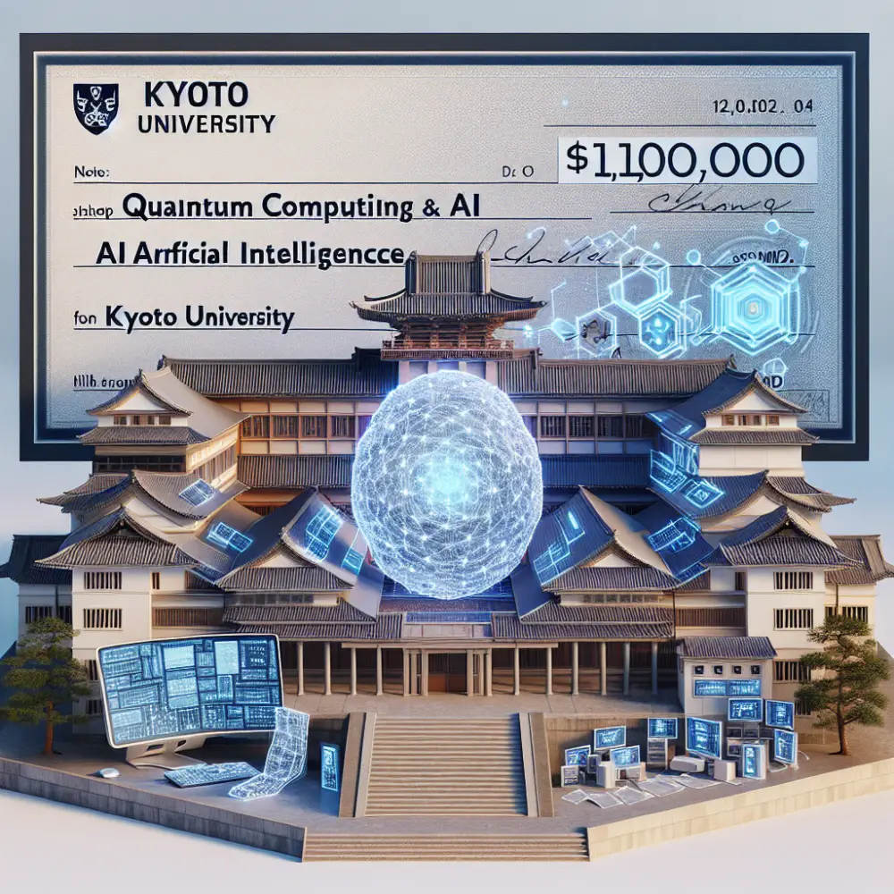 ¥1,100,000 Quantum Computing and AI Scholarship at Kyoto University, Japan, 2025