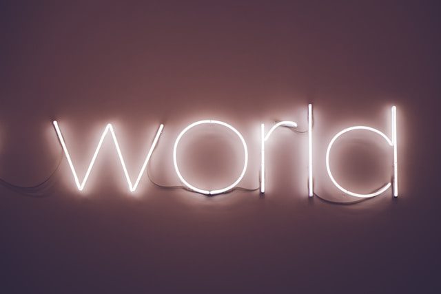 world led signage