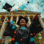 Free Graduation Joyful Moment Image