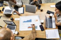 Free Stock Photo of Colleagues in a business meeting