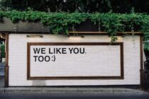 we like you too quotes on wall