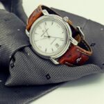 wrist watch clock necktie